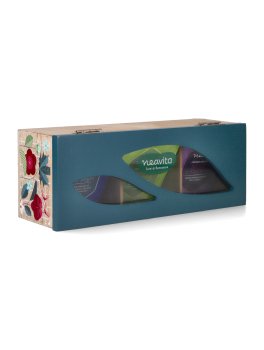 Tisana Collection - Cofanetto in Legno Azzurro con Tisane e Infusi Bio in Filtro - 3