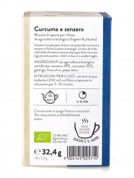 Tisana Curcuma e Zenzero - 2