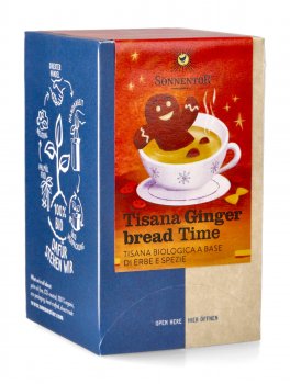 Tisana Ginger Bread Time: Cannella, Arancio, Tulsi e Zenzero - 1