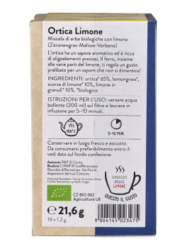 Tisana Ortica Limone Biologica - 3