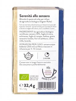 Tisana Serenità allo Zenzero - 2