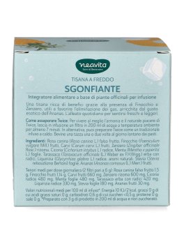 Tisana Sgonfiante in Filtri "Twice Infusioni a Freddo" - 3