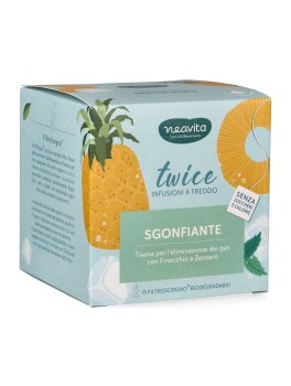 Tisana Sgonfiante in Filtri "Twice Infusioni a Freddo" - 1