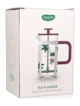 Tisaniera a Stantuffo in Vetro - Passiflora - 3