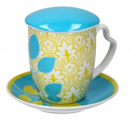 Tisaniera "Deco Torquise"