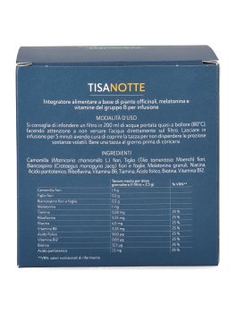 Tisanotte - Tisana con Camomilla,Tiglio e Melatonina - 3