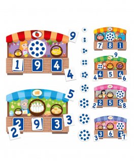 Tombola Tattile dei Numeri Montessori - 3