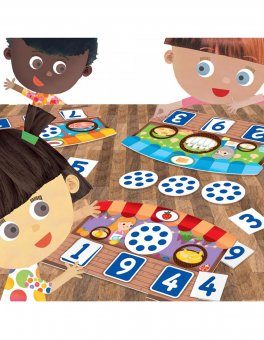 Tombola Tattile dei Numeri Montessori - 5