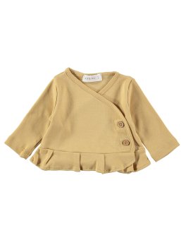 Top Maniche Lunghe Bimba Emma - Vintage Yellow - 1
