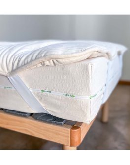 Topper per Materassi in Cotone Bio e Erbe Alpine Biologiche - 5