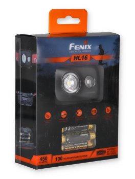Torcia Frontale 450 Lumen Fenix HL16 - 2