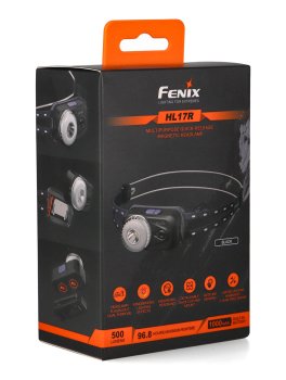 Torcia Frontale Nera 500 Lumen - 10