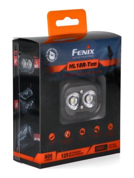 Torcia Frontale Ultraleggera Nera 800 Lumens Fenix HL18R-T - 2