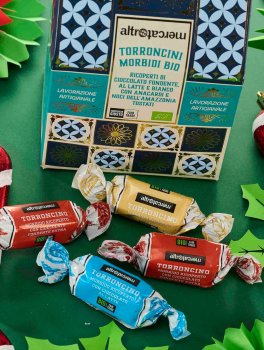 Torroncini Morbidi Ricoperti con Cioccolato al Latte, Fondente e Bianco - 8