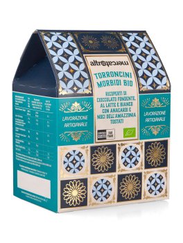 Torroncini Morbidi Ricoperti con Cioccolato al Latte, Fondente e Bianco - 2