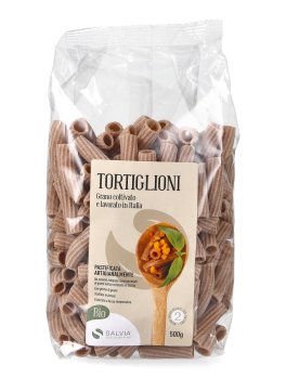 Tortiglioni Integrali di Grano Duro Bio - 1