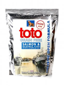 Toto Holistic Grain Free Salmon e Oceanic Fish per Cani - Mini Size - 1