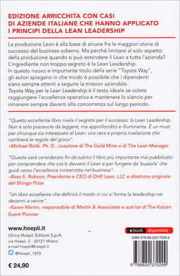 Toyota Way per la Lean Leadership — Libro - 2
