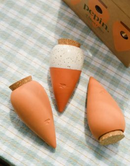 Trio Mini Ollas in Terracotta - Le Iconiche - 3