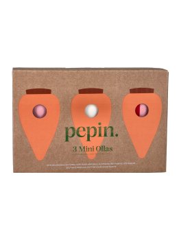 Trio Mini Ollas in Terracotta- The Lovers - 2