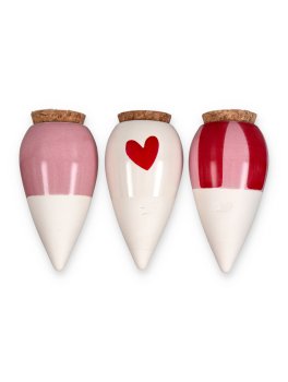 Trio Mini Ollas in Terracotta - The Lovers - 1