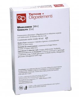 Triticum + Oligoelementi - Manganese Cobalto - 20 Fiale Bevibili - 2
