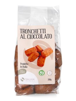 Biscotti 100% Italiani - Tronchetti al Cioccolato Bio - 1