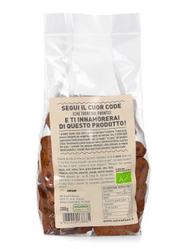 Biscotti 100% Italiani - Tronchetti al Cioccolato Bio - 2