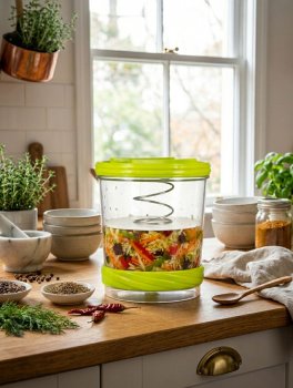 Tsukemonoki - Pressa per Frutta e Verdure Fermentate - 6