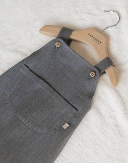 Tuta Salopette Bimbo - Jeans Blu - 3