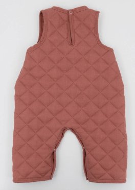 Tuta Salopette Padded - Wine Rose - 4