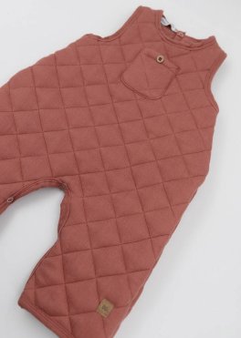 Tuta Salopette Padded - Wine Rose - 3