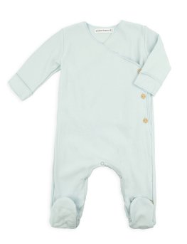 Tutina con Piedi Pure - Sky Grey - 1