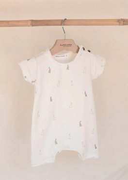 Tutina Estiva Bimbo con Stampa - Coniglio - 3m - 1