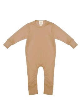 Tutina in Lana Merino e Seta - Pigiamino Bimbo - Stucco - 1