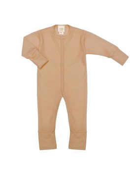 Tutina in Lana Merino e Seta - Pigiamino Bimbo - Stucco - 2