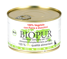 Umido Vegetale Farro e Zucchine per Cani - 1