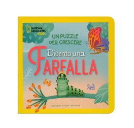 Un Puzzle per Crescere - Divento una Farfalla — Libro - 1
