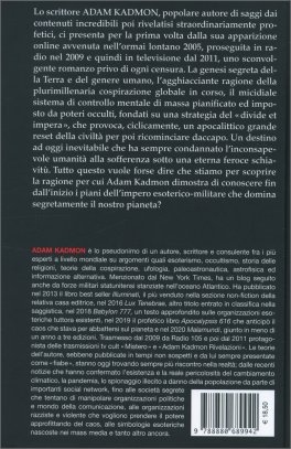 Uncensored - Il Diario Segreto di Adam Kadmon — Libro - 2