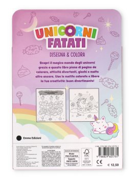 Unicorni Fatati - Disegna & Colora — Libro - 3