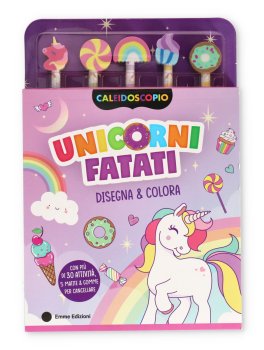 Unicorni Fatati - Disegna & Colora — Libro - 1