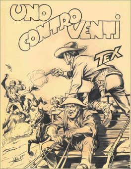 Uno Contro Venti Tex — Libro - 1