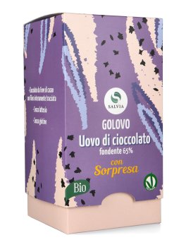 Uovo di Cioccolato Fondente 65% Bio - Golovo - 2