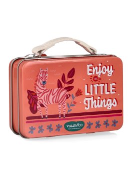Valigetta "Enjoy the Little Thinks" con 4 Tisane in Filtro - Arancione - 1
