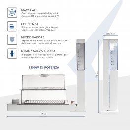 Vaporiera Istantanea - VIVO Vapo Jet - 5