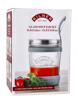 Vasetto in Vetro per Zuppa - Soup Jar Set Kilner® - 4