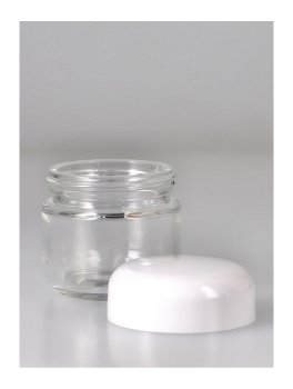 Vasetto in Vetro Trasparente Nemi + Caps. Disco - 2
