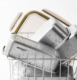 Contenitore Rettangolare in Acciaio Inox - Flora - 6