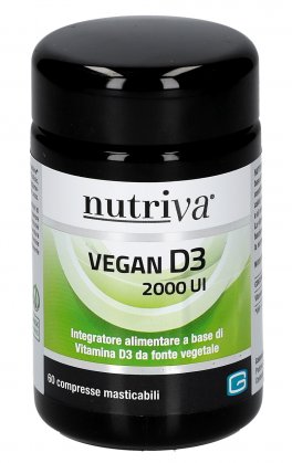 Vegan D3 2000 UI - Integratore di Vitamina D in Compresse - 1