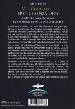 Vegetariani - Eretici senza Dio? — Libro - 2